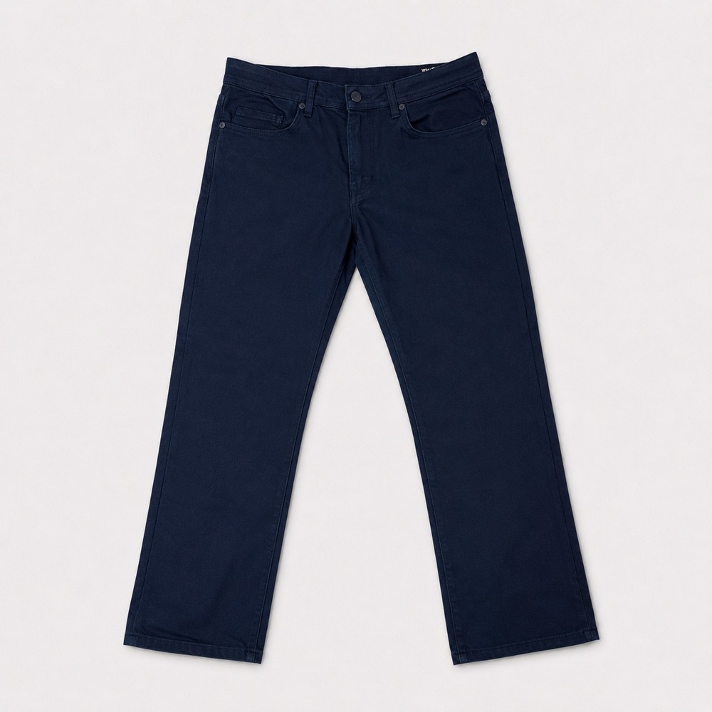Buffalo David Bitton Six-X Mens 34x30 Navy Slim Straight Stretch Pants